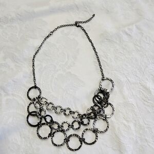 VCLM Circles Bib Statement Necklace